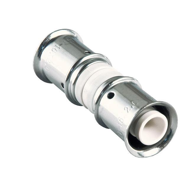 MultiTubo PPSU persfitting rechte koppeling 40 x 40 mm, Doe-het-zelf en Verbouw, Buizen en Afvoer, Ophalen of Verzenden