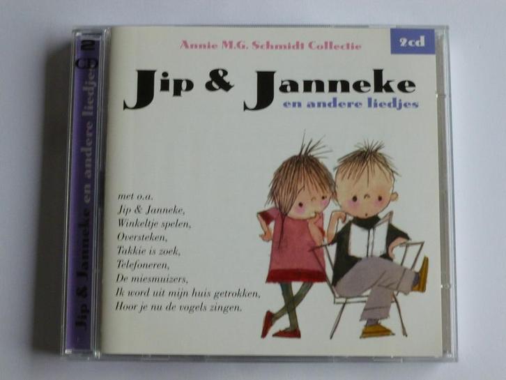 Jip & Janneke en andere liedjes (2 CD) cnr kids, Cd's en Dvd's, Cd's | Kinderen en Jeugd, Zo goed als nieuw, Verzenden