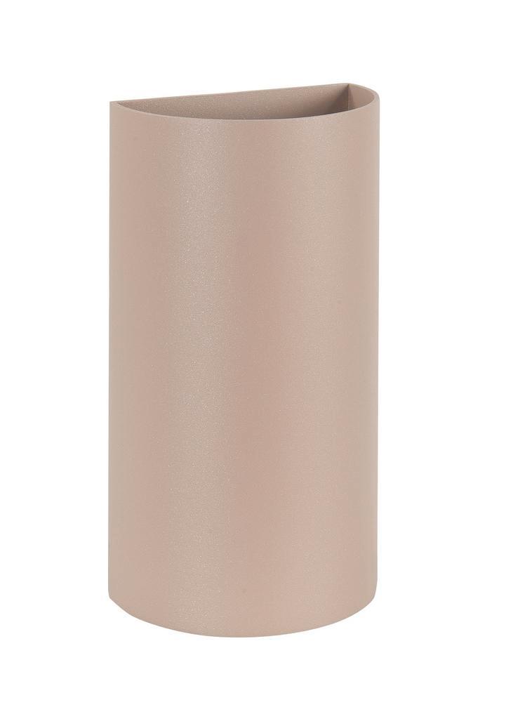 Moderne wandlamp | Sand Kleur | Rond | Up en down light, Huis en Inrichting, Lampen | Wandlampen, Nieuw, Metaal, Ophalen of Verzenden