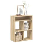 vidaXL Boekenkast 66x31x80 cm bewerkt hout sonoma, Huis en Inrichting, Verzenden, Nieuw, Overige houtsoorten