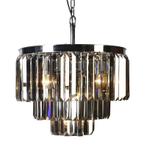 Plafondlamp Zane 54x54x42cm Rook Kristal, Huis en Inrichting, Nieuw, Ophalen of Verzenden