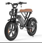 Fatbike V9 G60 Zwart (Bruin zadel), Fietsen en Brommers, Elektrische fietsen, Nieuw, Overige merken, 50 km per accu of meer, Verzenden