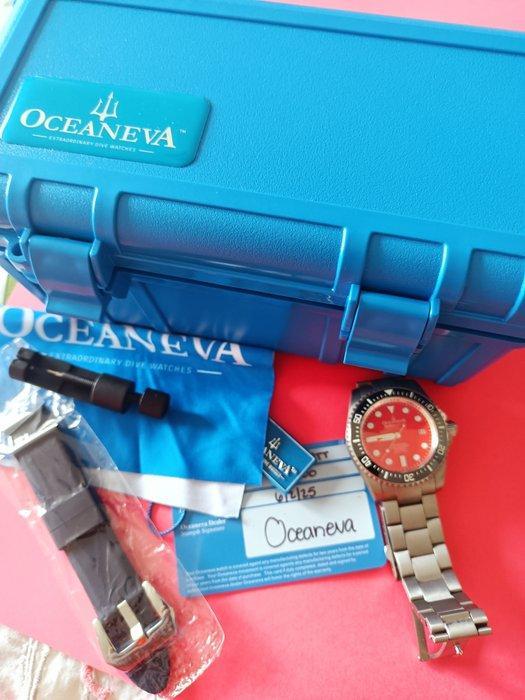 Oceaneva - Deep Marine Explorer II Titanium - Edición, Sieraden, Tassen en Uiterlijk, Horloges | Heren