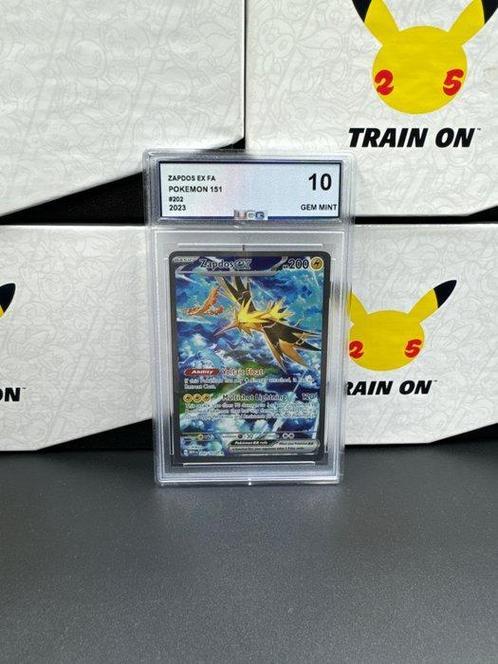 Wizards of The Coast - Pokémon - Graded Card Pokémon 151 ZAPDOS EX