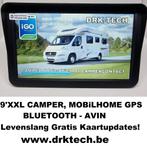 7 of 9 inch Camper, Caravan GPS Campercontact Eu, IGO Map., Nieuw