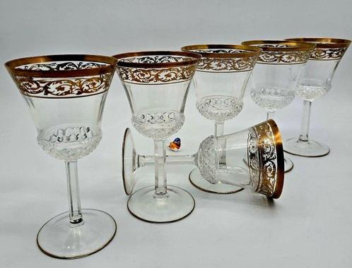 Griffe Milano - Drinkservies (6) - Rocailles - 18 kt goud -, Antiek en Kunst, Antiek | Meubels | Tafels