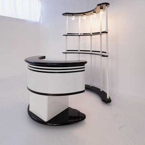 Guzzini, Stilglass Donati - Bar (2) - Droge balk - Hout,, Antiek en Kunst, Antiek | Meubels | Stoelen en Banken