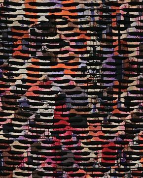 Polyester Tricot Fantasy, Hobby en Vrije tijd, Stoffen en Lappen, Overige kleuren, Nieuw