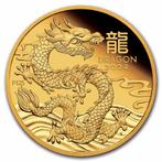 Gouden Lunar III - 1 oz 2024 Year of the Dragon, Verzenden, Losse munt, Goud