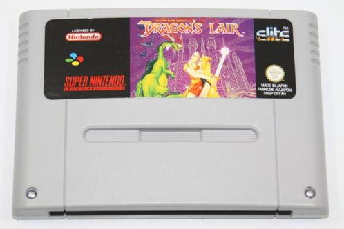 Dragons Lair (FAH) (Super Nintendo Cartridges), Spelcomputers en Games, Games | Nintendo Super NES, Gebruikt, Ophalen of Verzenden