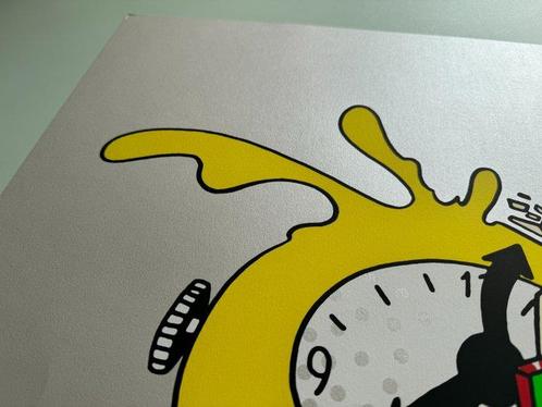 CRASH (John Matos) (1961) - Clock (silver edition), Antiek en Kunst, Kunst | Designobjecten