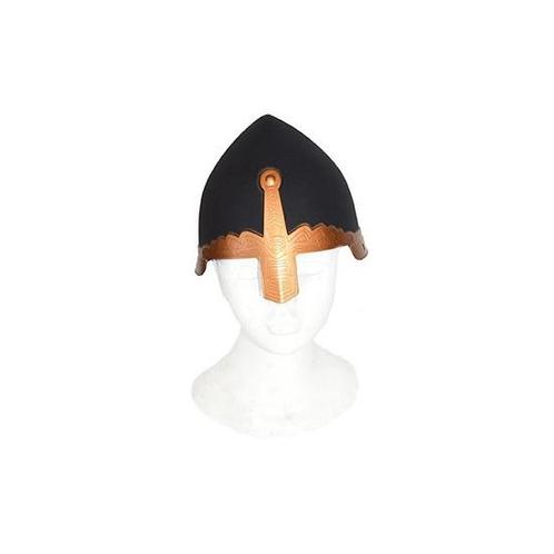 Zwarte ridder verkleed helm plastic - Helmen, Hobby en Vrije tijd, Feestartikelen, Verzenden