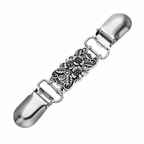 Fako Bijoux® - Vestsluiting - Vestclip - Bloemetjes - Mini -, Sieraden, Tassen en Uiterlijk, Broches, Verzenden