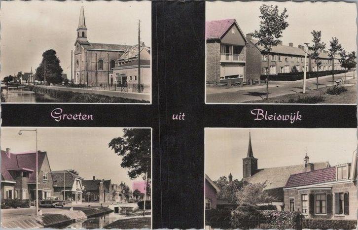 BLEISWIJK - Meerluik Groeten uit Bleiswijk, Verzamelen, Ansichtkaarten | Nederland, Verzenden