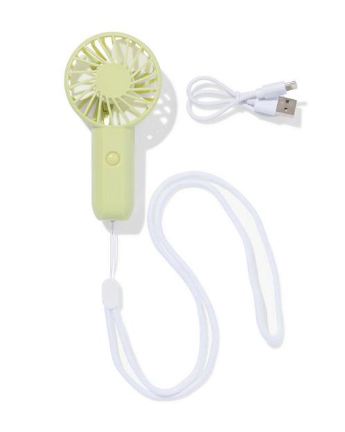 HEMA Handventilator Ø5.5cm groen, Witgoed en Apparatuur, Airco's, Nieuw, Verzenden