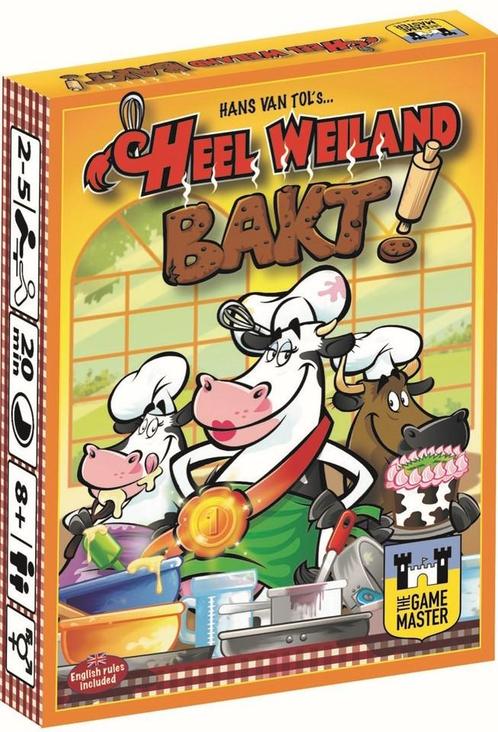 Heel Weiland Bakt! - Kaartspel | The Game Master -, Hobby en Vrije tijd, Gezelschapsspellen | Kaartspellen, Nieuw, Verzenden