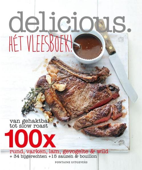 Hét vleesboek! 9789059565135 Delicious. Magazine, Boeken, Kookboeken, Gelezen, Verzenden