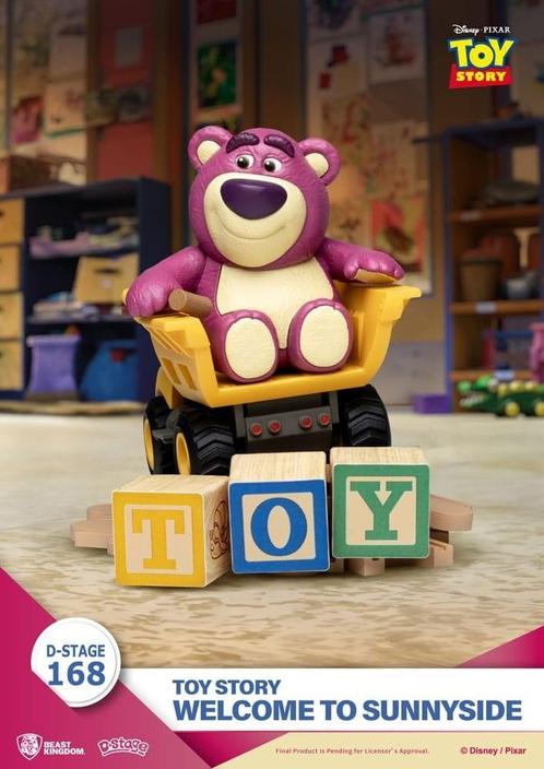 Toy Story D-Stage PVC Diorama Lotso Welcome to Sunnyside 14, Verzamelen, Disney, Nieuw, Ophalen of Verzenden