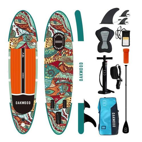 OAKWOOD Sup board inclusief accessoires, Watersport en Boten, Suppen, SUP-boards, Nieuw, Ophalen of Verzenden