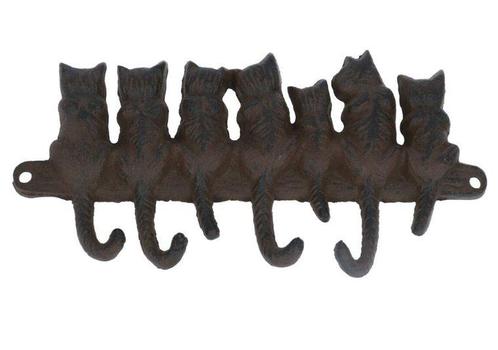 Gietijzeren Kattenkapstok, Huis en Inrichting, Woonaccessoires | Kapstokken, Nieuw, Ophalen of Verzenden