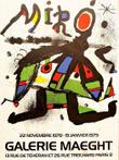 Joan Miró, (after) - Galerie Maeght Paris - 1979
