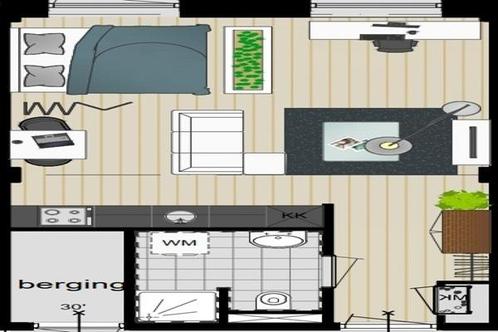 Studio Leusderweg in Amersfoort, Huizen en Kamers, Kamers te huur, Minder dan 20 m², Overige regio's