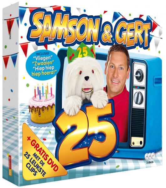 cd digi - Samson &amp; Gert - 25 Jaar Samson &amp; Gert, Cd's en Dvd's, Cd's | Kinderen en Jeugd, Zo goed als nieuw, Verzenden
