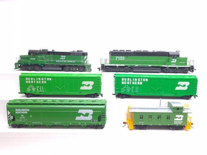 Walthers, Athearn/Tyco/Mantua H0 - Treinset (6) - 6-delige, Hobby en Vrije tijd, Modeltreinen | H0