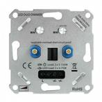 DUO LED dimmer 2x 3-75W | Universeel | Fase afsnijding