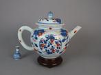 Kangxi (1662-1722) - Theepot - Pioenen en Chrysanthemum -