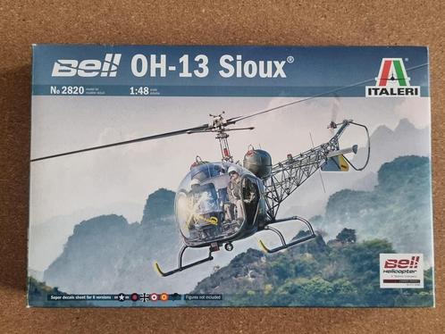 Italeri 2820 Bell OH-13 Sioux 1:48, Hobby en Vrije tijd, Modelbouw | Vliegtuigen en Helikopters, Italeri, Verzenden