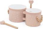 Label Label Roze Houten Bongos LLWT-04335, Verzenden, Nieuw