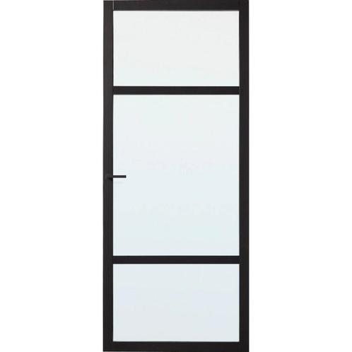 Skantrae binnendeur SSL4026 93x211,5 (Opdek universeel), Doe-het-zelf en Verbouw, Deuren en Horren, Nieuw, Glas, Hout, Binnendeur