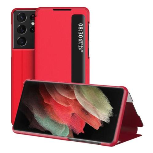 Smart View LED Flip Case Cover Hoesje Compatibel Met Samsung, Telecommunicatie, Mobiele telefoons | Hoesjes en Frontjes | Samsung