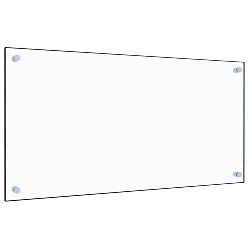 vidaXL Spatscherm keuken 80x40 cm gehard glas transparant, Huis en Inrichting, Keuken | Keukenbenodigdheden, Nieuw, Verzenden