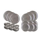 2dekans | Björn - De Essentiële 18-delige Serviesset - Steen, Ophalen of Verzenden, Zo goed als nieuw