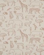 French Terry Safari Dieren, Hobby en Vrije tijd, Stoffen en Lappen, Nieuw, Overige kleuren
