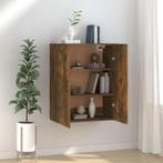 vidaXL Hangkast 69,5x34x90 cm bewerkt hout gerookt, Huis en Inrichting, Verzenden, Nieuw