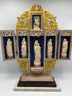 sculptuur, Altar tríptico - Virgen con Niño, los