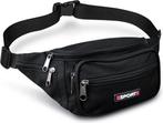 Heuptasje Dames Heren Fanny Pack Buideltasje Nylon, Verzenden, Nieuw, Zwart, Overige merken