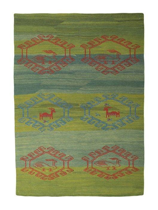 Handgeweven designer Kelim - Afghan Weave - Kelim - 247 cm -, Huis en Inrichting, Stoffering | Tapijten en Kleden