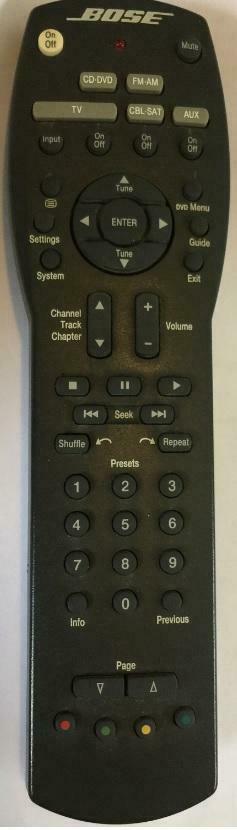 Vervangende afstandsbediening Afstandsbediening Bose 321 beschikbaar voor biedingen