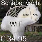 Schapenvacht XXL WIT schapenhuid schapenvel € 34,95
