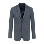 GENTS - Colbert miniruit blauw-grijs - 56, Kleding | Heren, Kostuums en Colberts, Verzenden, Nieuw