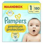 Pampers Premium Protection Luiers Maat 1 (2-5kg) 180 stuks, Kinderen en Baby's, Badjes en Verzorging, Nieuw, Verzenden
