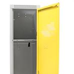 Gebruikte Garderobekasten 1 deur (hangsluiting), Huis en Inrichting, Kasten | Lockerkasten, Ophalen of Verzenden, Gebruikt