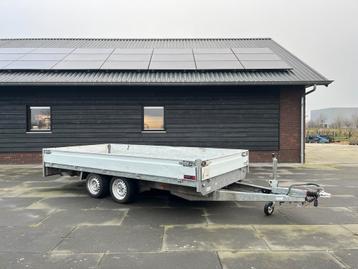 Henra Plateuwagen 405 x 185 cm 2700 kg met rijgoten beschikbaar voor biedingen