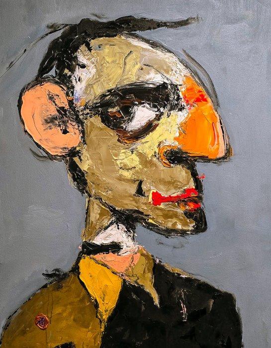 Arvydas Gaiciunas (Retne) - Fed N-3 (XL) – Contemporary, Antiek en Kunst, Kunst | Schilderijen | Modern