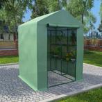 Tuinkas met schappen 143x143x195 cm staal (Overige), Verzenden, Nieuw