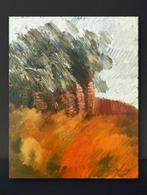 École française du XXe siècle - Arbres sous le vent, Antiek en Kunst
